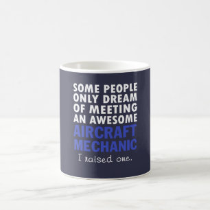CANECA DE CAFÉ O PAI DE MECÂNICO DE AVIÕES