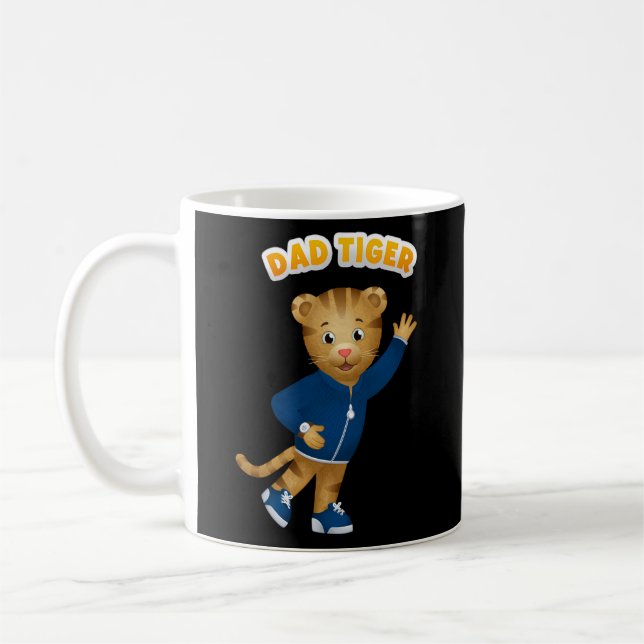 Caneca De Café O Pai De Vizinhança De Daniel Tiger (Esquerda)
