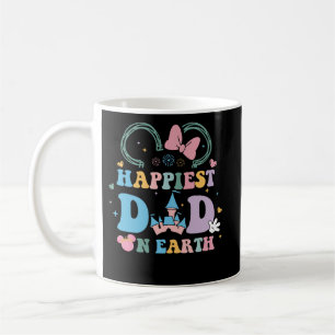 Caneca De Café O Pai Mais Feliz Da Terra, Dia de os pais Feliz E 