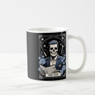 Caneca De Café O Pai Tarot Card Skeleton Dia de os pais Skull Dad