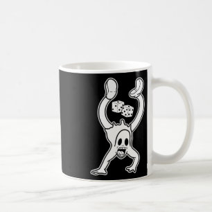 Caneca De Café O Palhaço Ghost Lucky Dice Handstand Gothic Cartoo