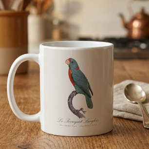 Caneca De Café O Papagaio Langlois de Jacques Barraband