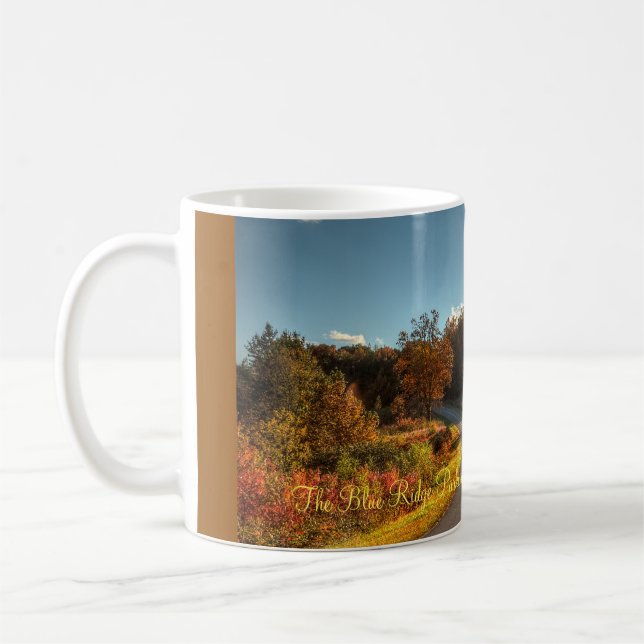 Caneca De Café O Parkway azul de Ridge (Esquerda)