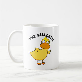 Caneca De Café O Pato Divertido Punição do Quacken