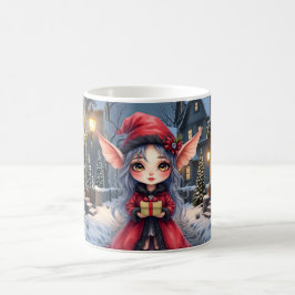 Caneca De Café O Pequeno Mensageiro de Natal.