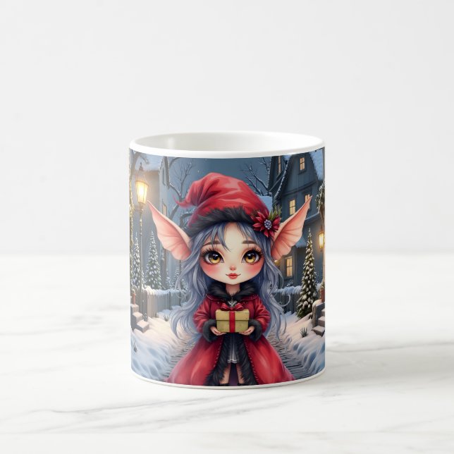 Caneca De Café O Pequeno Mensageiro de Natal.  (Centro)