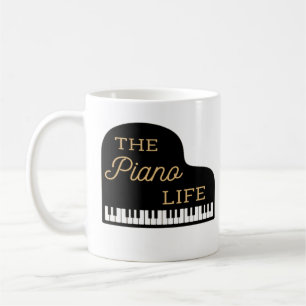 Caneca De Café O Piano Life Grand Piano