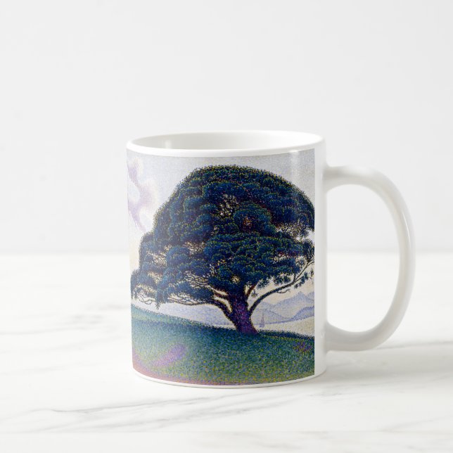 Caneca De Café O pinheiro de Bonaventure - Paul Signac (Direita)