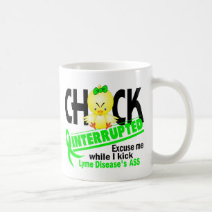 Caneca De Café O pintinho interrompeu a doença de 2 Lyme