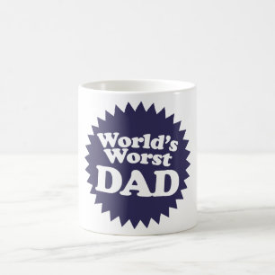 Caneca De Café O pior Pai do mundo