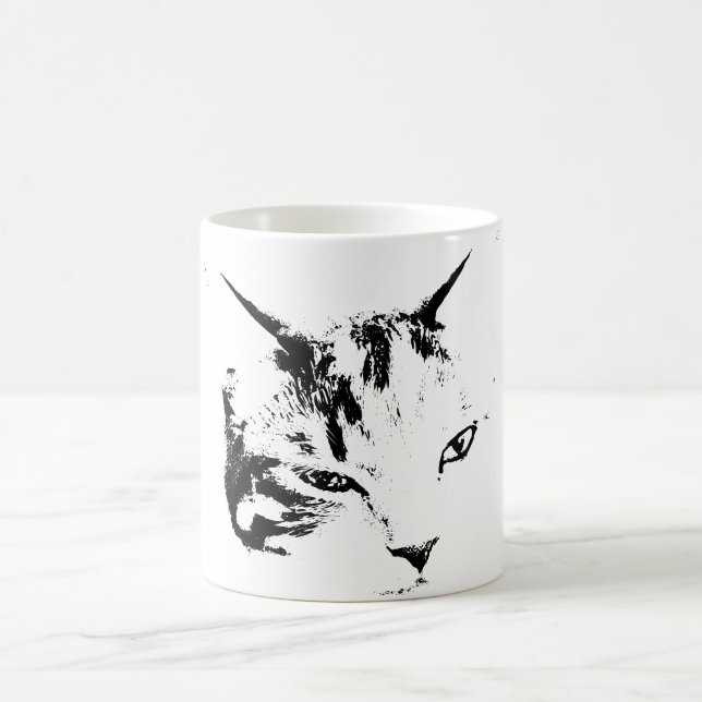 Caneca De Café O Piscar os olhos do conhecimento (Centro)