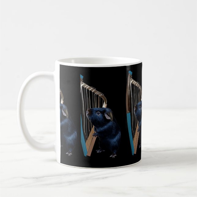 Caneca De Café O Porquinho-da-Índia Harmônico (Esquerda)
