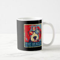 O Poster de Beagle Obama Vintage Animal Pet Hound