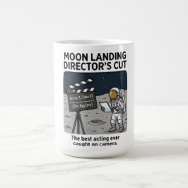 Caneca De Café O "Pouso na Lua: Edição do Diretor"