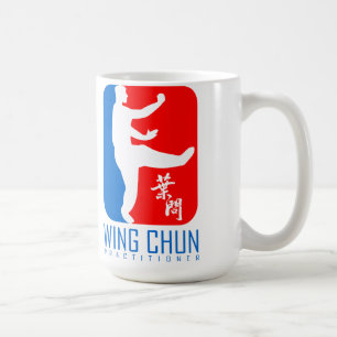 Caneca De Café O praticante Wing Chun "Ip Man Style"