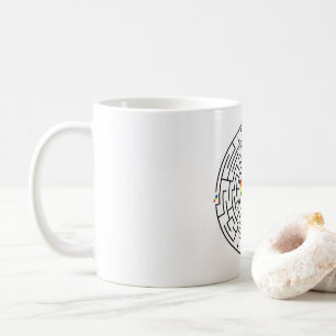 Caneca De Café O prêmio de SlipperyJoe, labyri quebra-cabeça laby