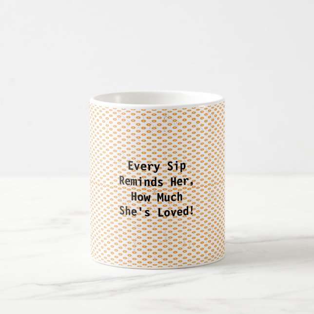 Caneca De Café O presente perfeito para fazê-la sorrir! (Centro)