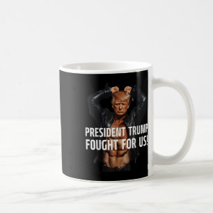 Caneca De Café O Presidente Trump lutou pelos esportes femininos