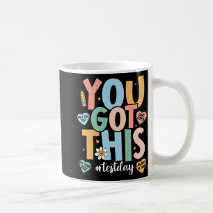 Caneca De Café O Professor do Dia de Teste Motivacional que você 