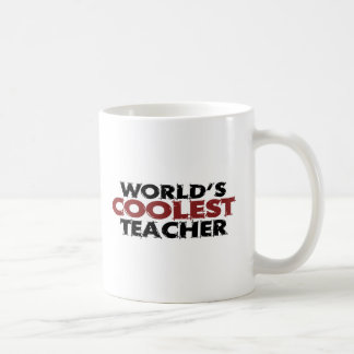 Caneca De Café O professor o mais fresco dos mundos