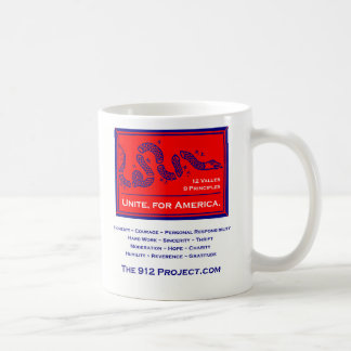 Caneca De Café O projeto 912 une-se para América