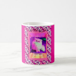 Caneca De Café O PSY Kat / O Gato Psicológico (por ACCI)