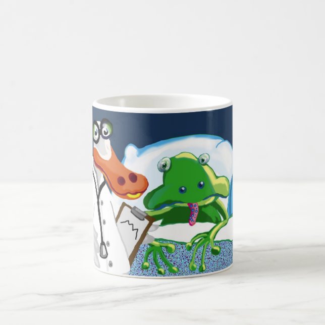 Caneca De Café O Quack ou o Doutor Duck (Centro)