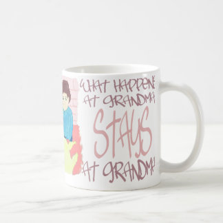 Caneca De Café O que acontece em avós