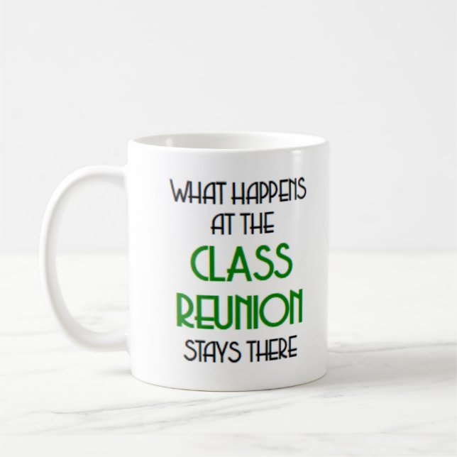 Caneca De Café o que acontece na reunião de turma (Esquerda)