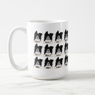 Caneca De Café O quê? Border Collie