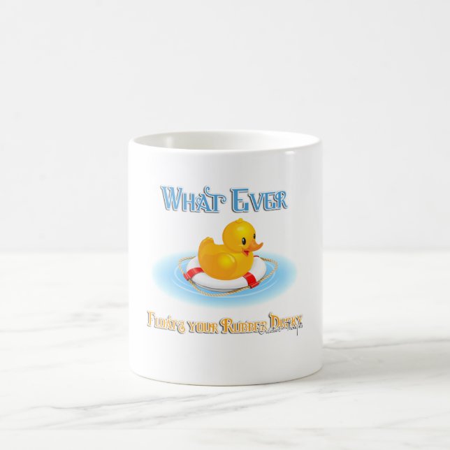 Caneca De Café O Que Disparar Sua Borracha Ducky (Centro)