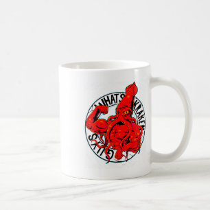Caneca De Café O que é a Malhação de Cracon Gym Hlevantando Bodyb