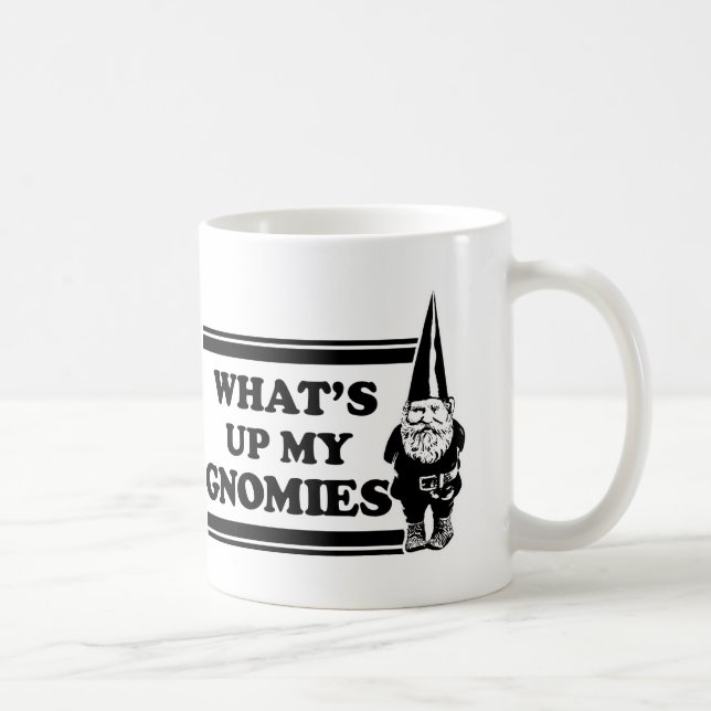 Caneca De Café O que é acima de meu Gnomies (Direita)