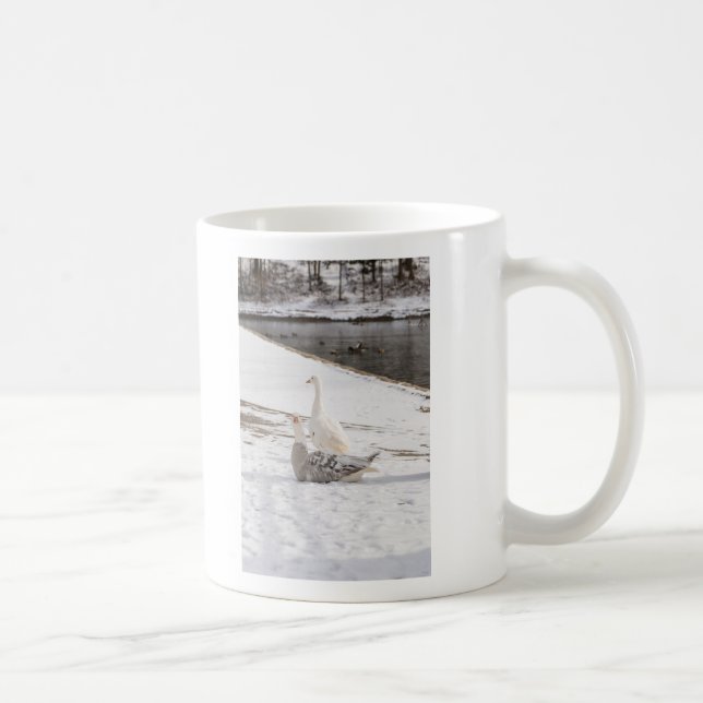 Caneca De Café O que é que o ganso está fazendo (Direita)