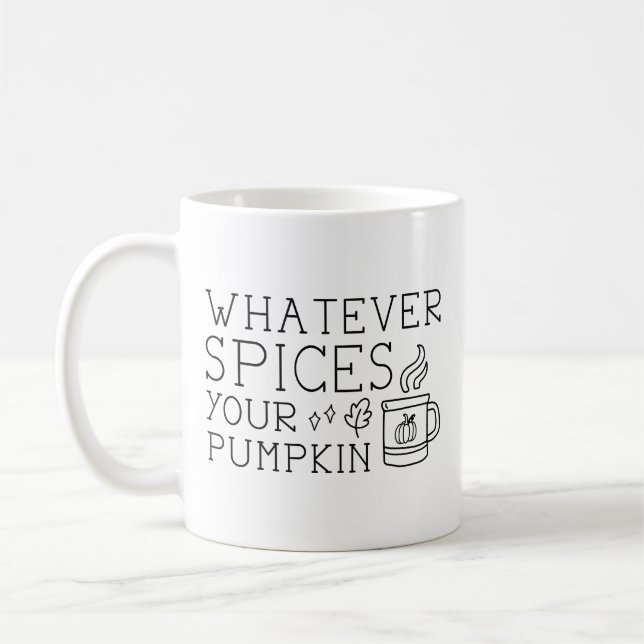 Caneca De Café O Que Espetar Sua Abóbora (Esquerda)