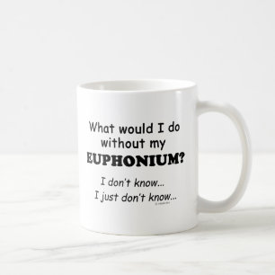 Caneca De Café O Que Eu Faria, Euphonium Coffee Mug
