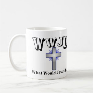 Caneca De Café O Que Jesus faria?