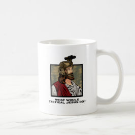 Caneca De Café O Que Jesus Tático Faria?