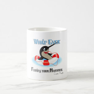 Caneca De Café O que mais fluir seu Narwhal Meme