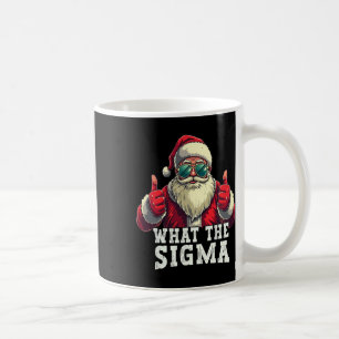 Caneca De Café O Que O Sigma Papai noel O Memo De Natal Engraçado