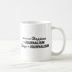 Caneca De Café O que quer que acontece - jornalismo