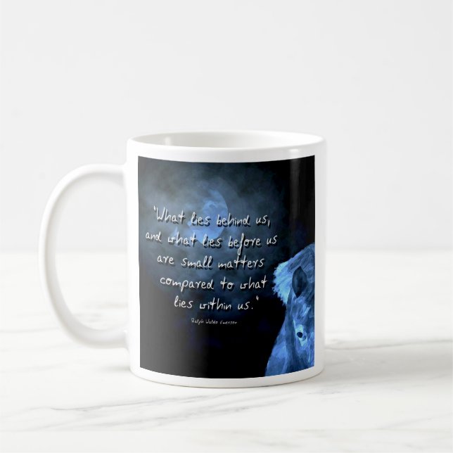 Caneca De Café o que se encontra atrás de nós… (Esquerda)