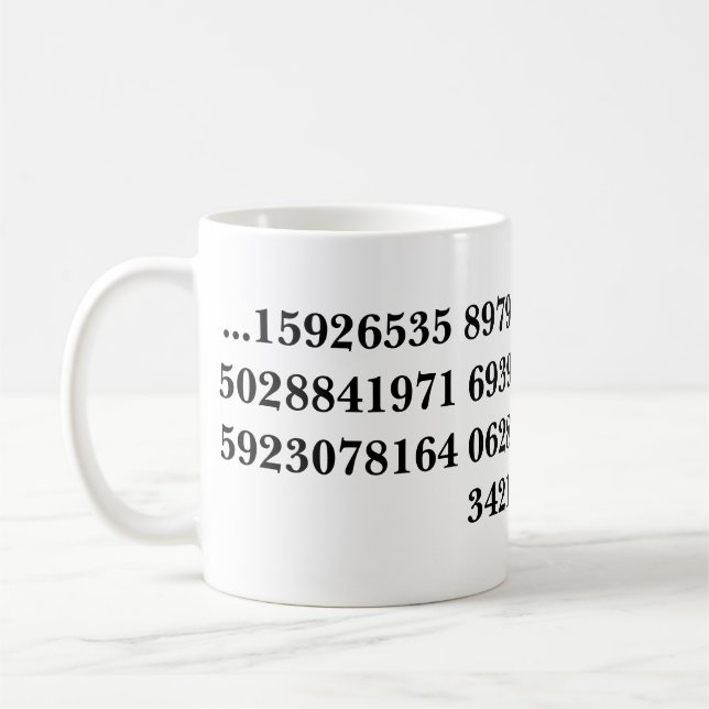 Caneca De Café O que segue 3.14 (Esquerda)