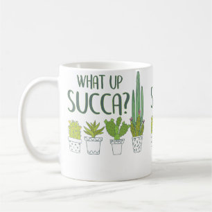 Caneca De Café O Que Succa Jardim Botânico Cultivo de Plantas Suc