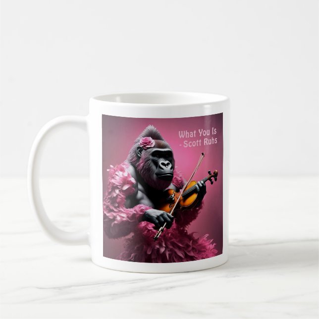 Caneca De Café O Que Você É Arte Cobrir (Esquerda)