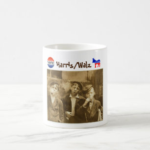Caneca De Café O quê? Vote Harris/Walz Coffee Mug