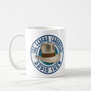Caneca De Café O Rádio Fedora Chronicles Show - Em Azul!
