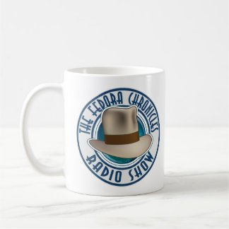 Caneca De Café O Rádio Fedora Chronicles Show - Em Azul!