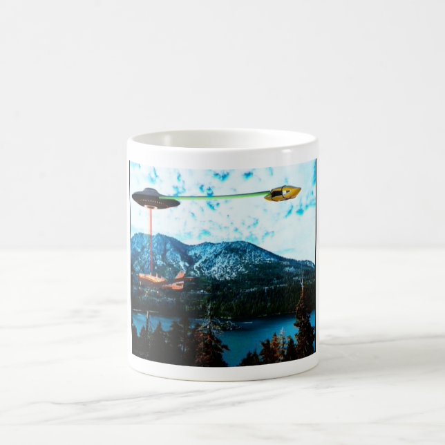 Caneca De Café O raio trator do Scotty (Centro)