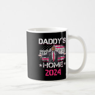 Caneca De Café O regresso histórico de Daddys Home Trump ao White